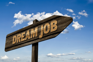 taking steps to your first day of work which can turn into your dream job